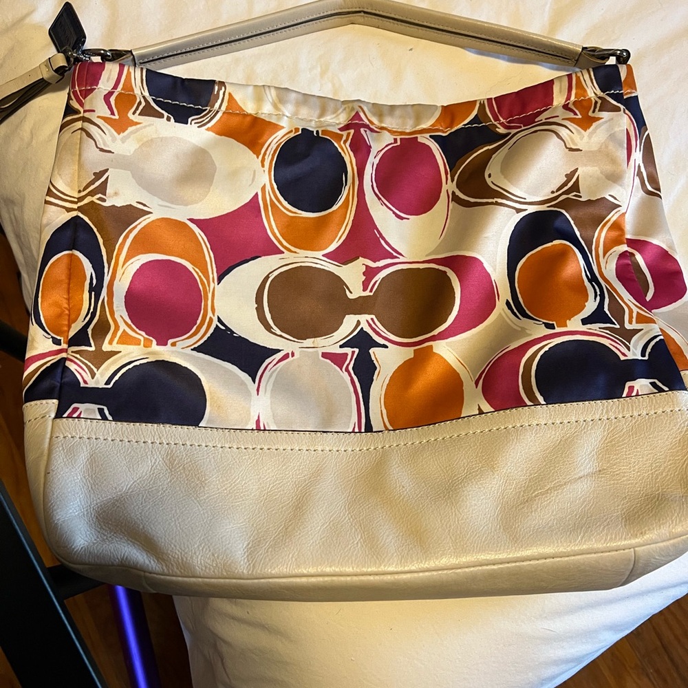 Coach Multicolor Patterned shoulder bag